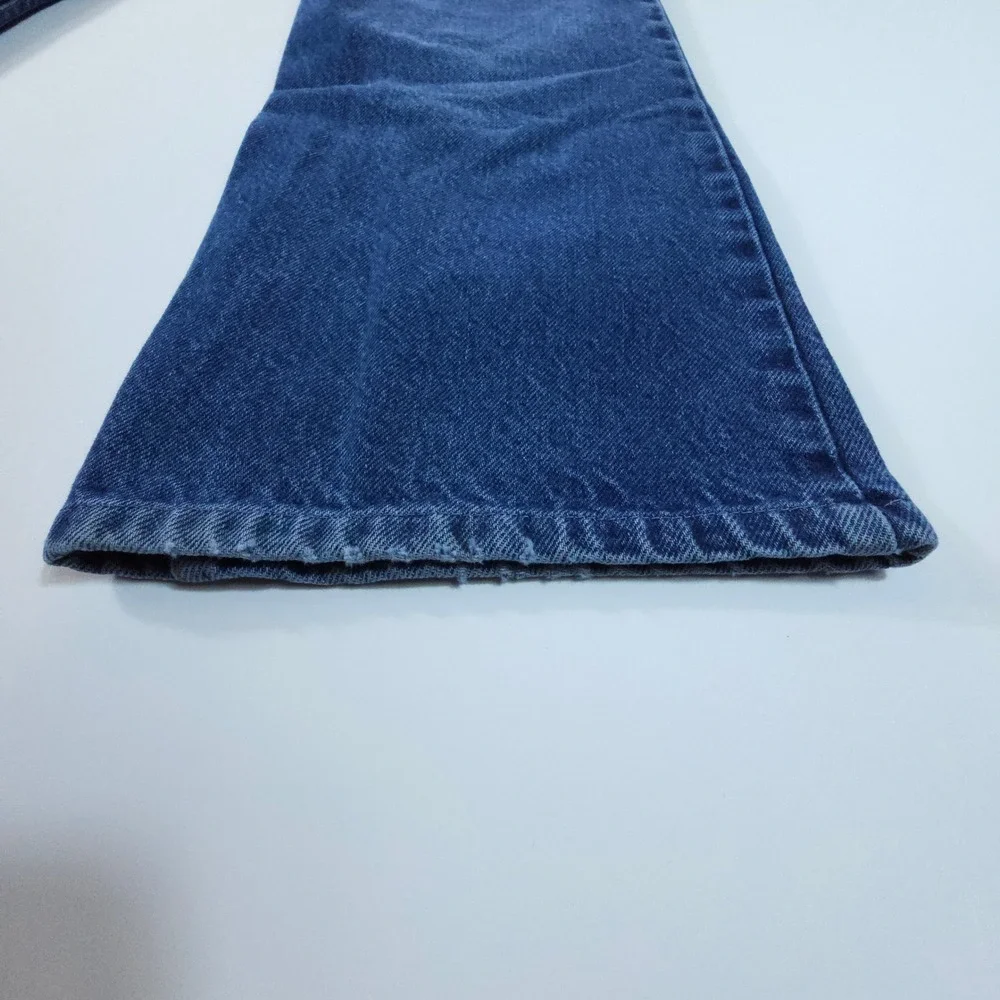 VTG Y2K Levis Jeans Orange Tab Mens 32x25 Blue Straight Leg Denim USA MADE